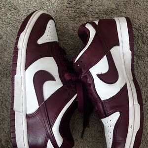 Nike Kids Sneakers - Maroon and White